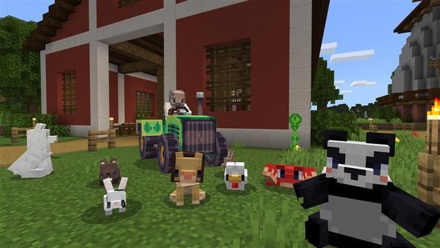 Screenshot of the Minecraft Bedrock Marketplace product Baby Animals created by Kubo Studios.