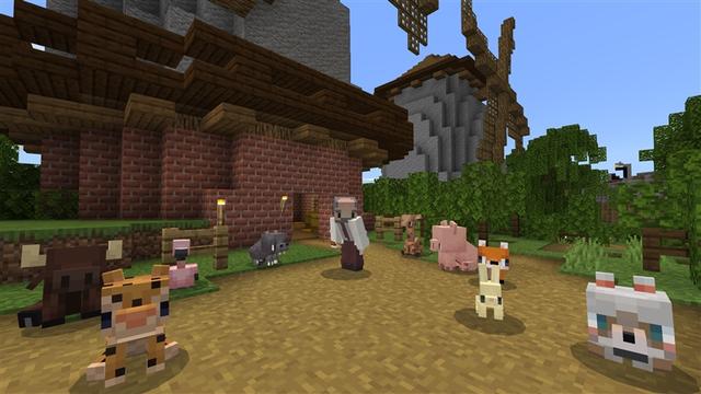 Screenshot of the Minecraft Bedrock Marketplace product Baby Animals created by Kubo Studios.
