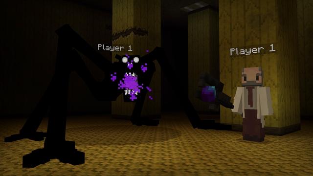 Screenshot of the Minecraft Bedrock Marketplace product Backrooms Morph created by Kubo Studios.