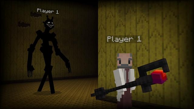 Screenshot of the Minecraft Bedrock Marketplace product Backrooms Morph created by Kubo Studios.