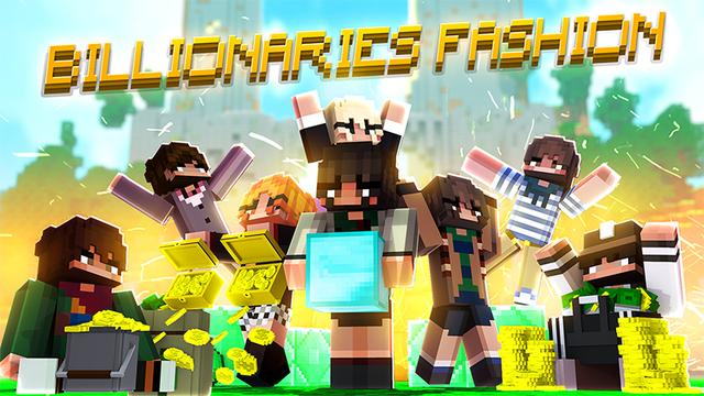 Thumbnail of the Minecraft Bedrock Marketplace product Billionaires Fashion created by Kubo Studios.