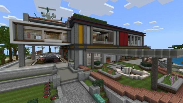 Screenshot of the Minecraft Bedrock Marketplace product Billionaires Island created by Kubo Studios.