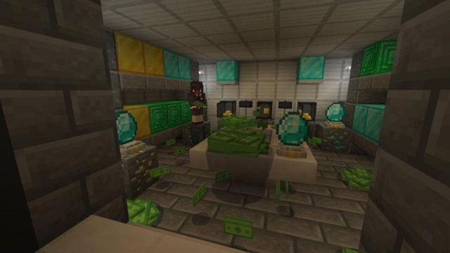 Screenshot of the Minecraft Bedrock Marketplace product Billionaires Island created by Kubo Studios.