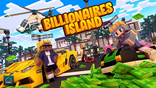 Thumbnail of the Minecraft Bedrock Marketplace product Ilha dos Bilionários created by Kubo Studios.
