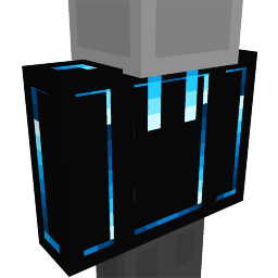 Thumbnail of the Minecraft Bedrock Marketplace product Blue Glitch Hoodie created by Kubo Studios.