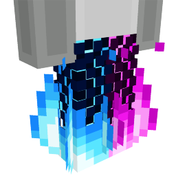 Thumbnail of the Minecraft Bedrock Marketplace product Blue Pink Deep Flames Pants created by Kubo Studios.
