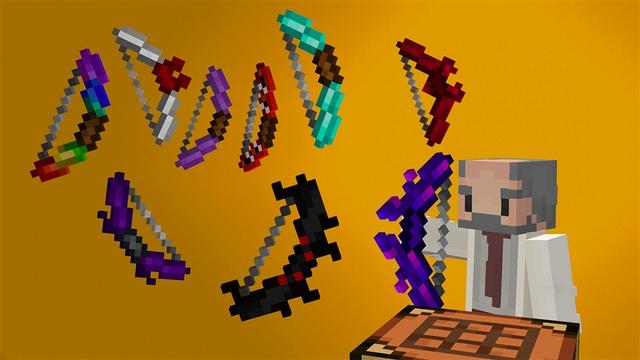 Screenshot of the Minecraft Bedrock Marketplace product Bows Expansion created by Kubo Studios.