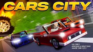 Thumbnail of the Minecraft Bedrock Marketplace product Cars City created by Kubo Studios.