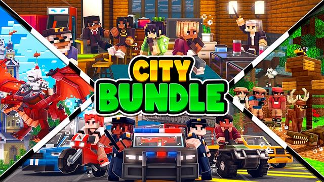 Thumbnail of the Minecraft Bedrock Marketplace product CITY BUNDLE created by Kubo Studios.
