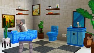 Screenshot of the Minecraft Bedrock Marketplace product City Furniture: Modern Island created by Kubo Studios.