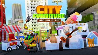 Thumbnail of the Minecraft Bedrock Marketplace product City Furniture: Modern Island created by Kubo Studios.