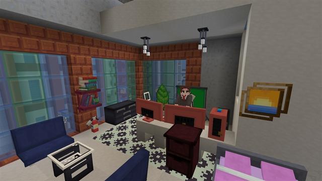 Screenshot of the Minecraft Bedrock Marketplace product City Furniture created by Kubo Studios.