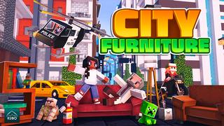 Thumbnail of the Minecraft Bedrock Marketplace product City Furniture created by Kubo Studios.