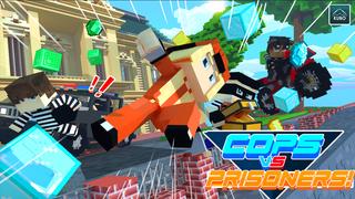 Thumbnail of the Minecraft Bedrock Marketplace product Cops Vs Prisoners! created by Kubo Studios.