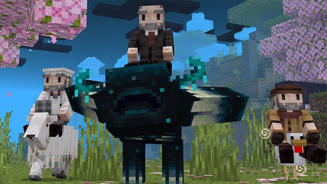 Screenshot of the Minecraft Bedrock Marketplace product Craftable Mobs created by Kubo Studios.