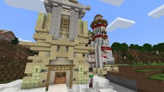 Screenshot of the Minecraft Bedrock Marketplace product Craftable Survival Bases created by Kubo Studios.