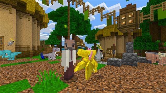 Screenshot of the Minecraft Bedrock Marketplace product Cute Dinosaurs created by Kubo Studios.