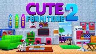 Thumbnail of the Minecraft Bedrock Marketplace product Cute Furniture 2 created by Kubo Studios.