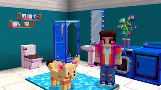 Screenshot of the Minecraft Bedrock Marketplace product Cute Furniture created by Kubo Studios.