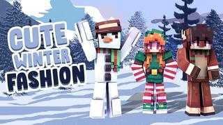 Thumbnail of the Minecraft Bedrock Marketplace product Cute Winter Fashion created by Kubo Studios.