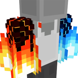 Thumbnail of the Minecraft Bedrock Marketplace product Deep Dual Flames Arms created by Kubo Studios.