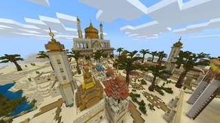 Screenshot of the Minecraft Bedrock Marketplace product Desert Living created by Kubo Studios.