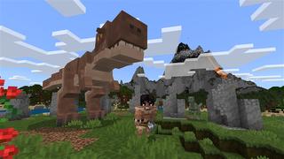Screenshot of the Minecraft Bedrock Marketplace product Dinosaur Era created by Kubo Studios.