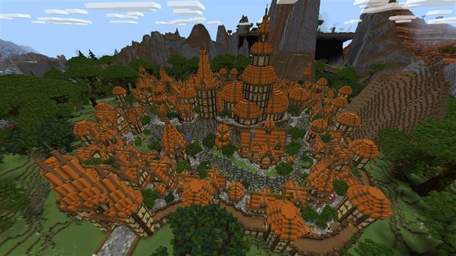 Screenshot of the Minecraft Bedrock Marketplace product Dragon Legends created by Kubo Studios.