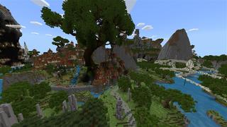 Screenshot of the Minecraft Bedrock Marketplace product Dragon Legends created by Kubo Studios.