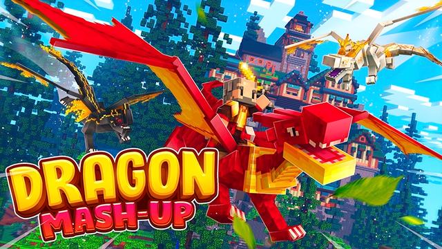 Thumbnail of the Minecraft Bedrock Marketplace product Dragon Mash-up created by Kubo Studios.