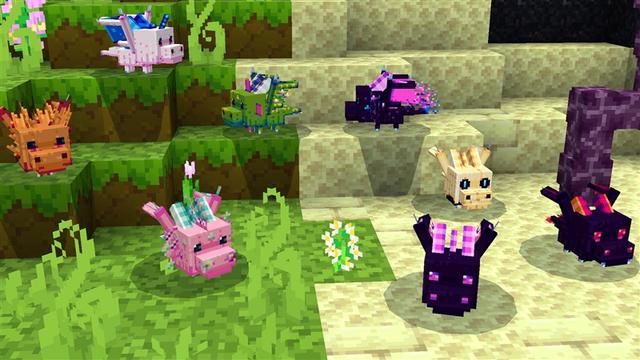 Screenshot of the Minecraft Bedrock Marketplace product Dragon Pets created by Kubo Studios.