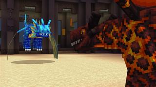 Screenshot of the Minecraft Bedrock Marketplace product Dragon Shifter created by Kubo Studios.