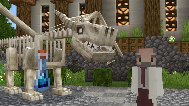 Screenshot of the Minecraft Bedrock Marketplace product Dragon Shifter created by Kubo Studios.
