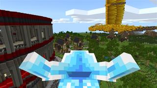 Screenshot of the Minecraft Bedrock Marketplace product Dragon Shifter created by Kubo Studios.