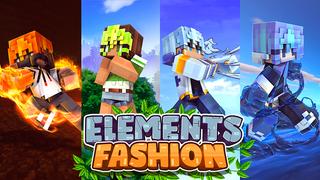 Thumbnail of the Minecraft Bedrock Marketplace product Elements Fashion created by Kubo Studios.