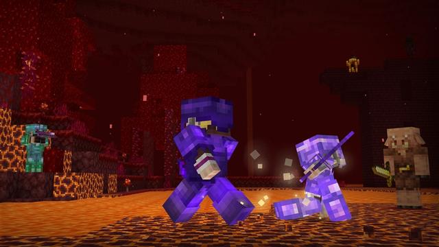 Screenshot of the Minecraft Bedrock Marketplace product Enchants Expansion created by Kubo Studios.