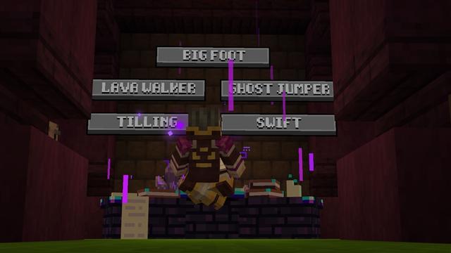 Screenshot of the Minecraft Bedrock Marketplace product Enchants Expansion created by Kubo Studios.