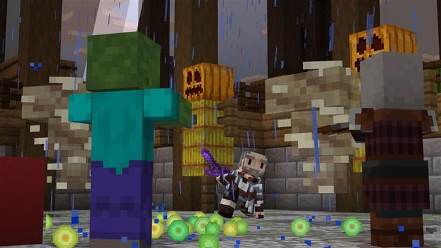 Screenshot of the Minecraft Bedrock Marketplace product Enchants Expansion created by Kubo Studios.