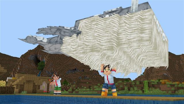 Screenshot of the Minecraft Bedrock Marketplace product FISHING++ Add-On created by Kubo Studios.