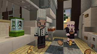 Screenshot of the Minecraft Bedrock Marketplace product FOODS+ created by Kubo Studios.