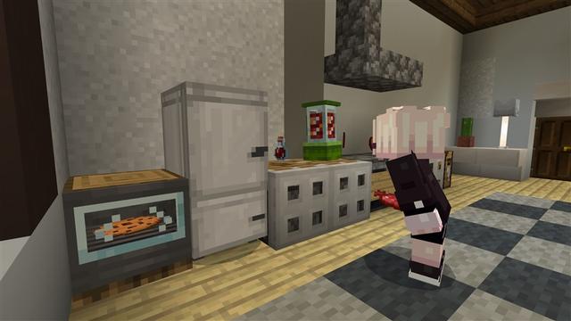 Screenshot of the Minecraft Bedrock Marketplace product FOODS+ created by Kubo Studios.