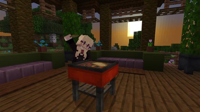 Screenshot of the Minecraft Bedrock Marketplace product FOODS+ created by Kubo Studios.