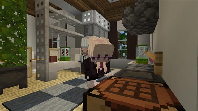 Screenshot of the Minecraft Bedrock Marketplace product FOODS+ created by Kubo Studios.