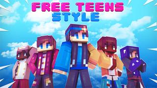 Thumbnail of the Minecraft Bedrock Marketplace product Free Teens Style created by Kubo Studios.