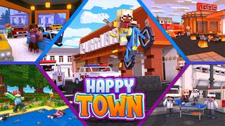 Thumbnail of the Minecraft Bedrock Marketplace product Ciudad Feliz created by Kubo Studios.