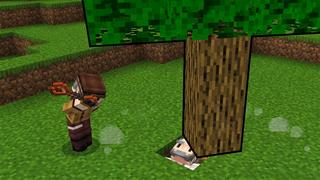 Screenshot of the Minecraft Bedrock Marketplace product HIDDEN DOORS created by Kubo Studios.