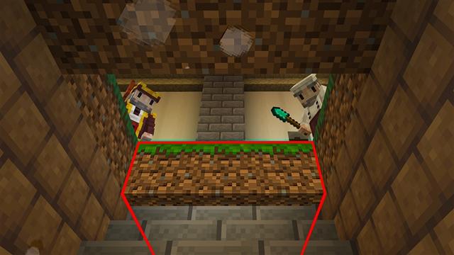 Screenshot of the Minecraft Bedrock Marketplace product HIDDEN DOORS created by Kubo Studios.