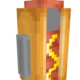 Thumbnail of the Minecraft Bedrock Marketplace product Hotdog Outfit created by Kubo Studios.