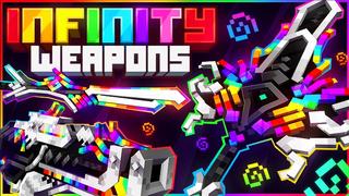 Thumbnail of the Minecraft Bedrock Marketplace product Infinity Weapons created by Kubo Studios.