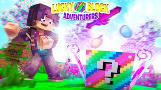 Thumbnail of the Minecraft Bedrock Marketplace product Lucky Block Adventurers created by Kubo Studios.